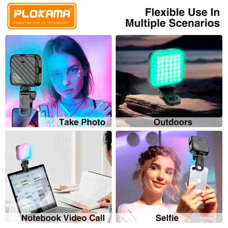 رینگ لایت سلفی پلوکاما U80 Pro