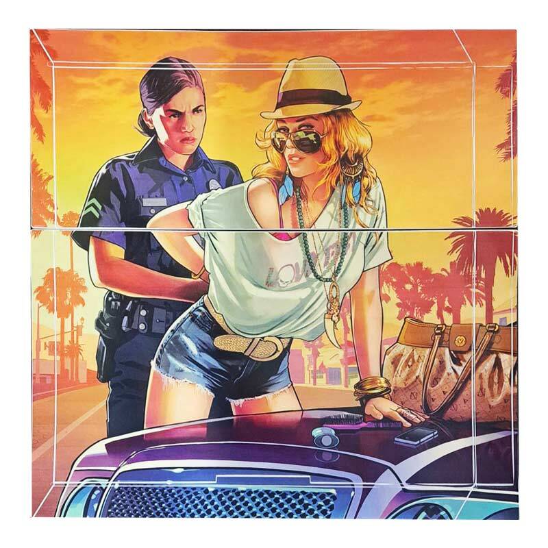 اسکین پلی استیشن 4 فت طرح GTA V