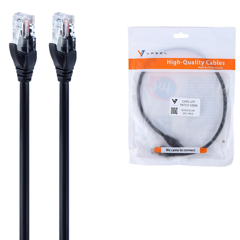 کابل شبکه Cat6 واصل طول 0.5 متر
