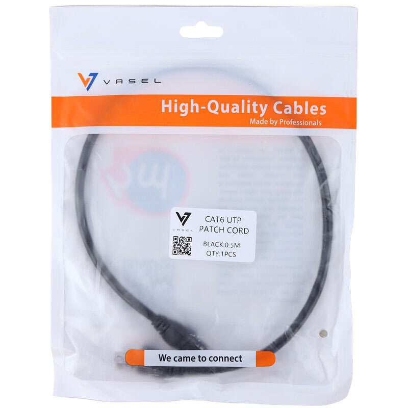 کابل شبکه Cat6 واصل طول 0.5 متر