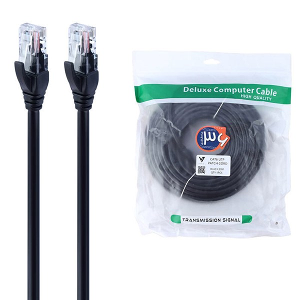 کابل شبکه Cat6 واصل طول 20 متر