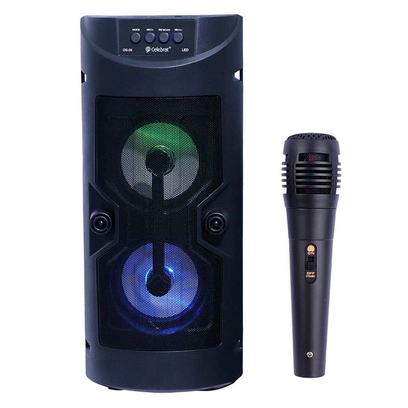 اسپیکر بلوتوثی سلبریت OS-09 + میکروفون