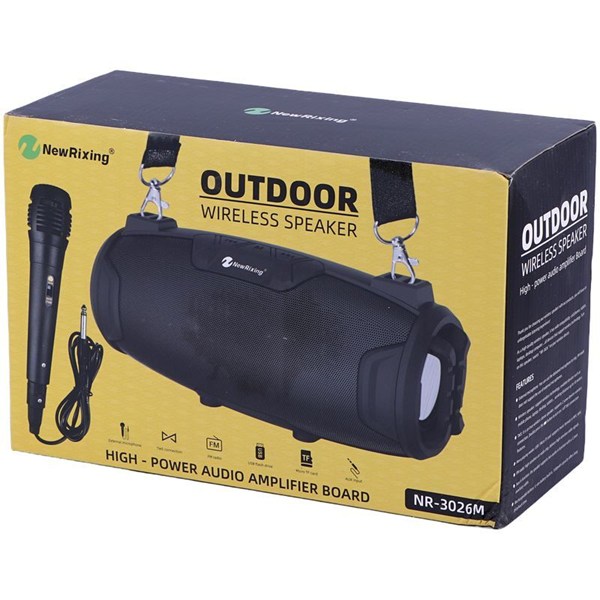 اسپیکر بلوتوثی نیو ریکسینگ NR-3026M + میکروفون