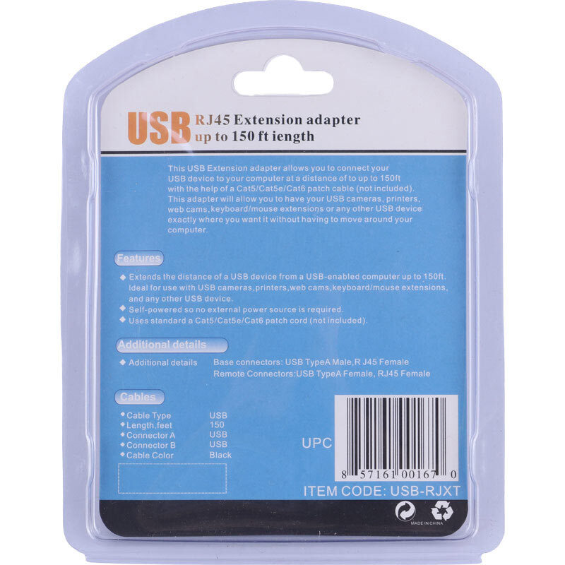 مبدل افزایش طول USB تحت شبکه انوشان A-821 طول 45 متر