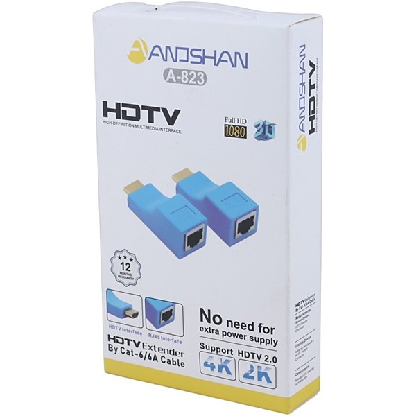 افزایش دهنده طول Anoshan A-823 HDMI 30m