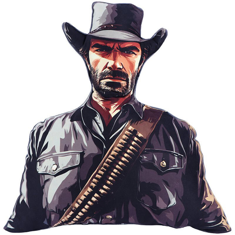کوسن 3D گیمینگ طرح Red Dead Redemption