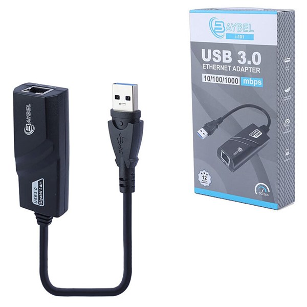 تبدیل USB3.0 به LAN بایبل i-101