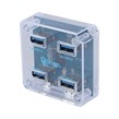 هاب 4 پورت USB 3.0 بایبل H-91