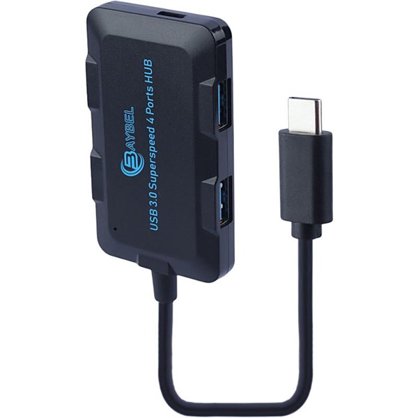 هاب 4 پورت Type-C بایبل H-96