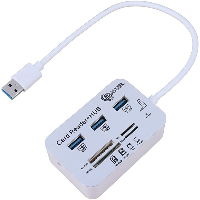 هاب 7 پورت USB 3.0 بایبل H-97
