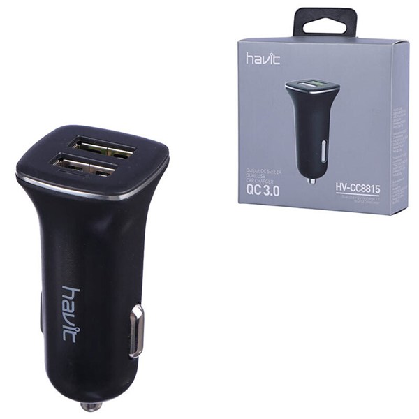 شارژر فندکی 19.5 وات هویت HV-CC8815