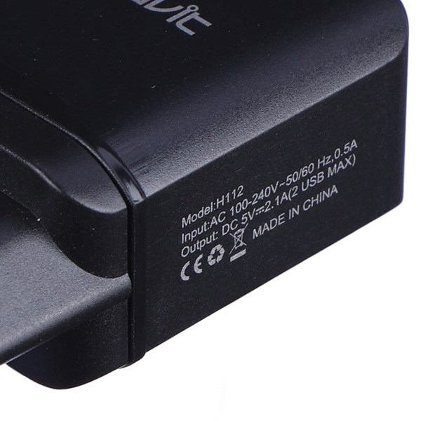 شارژر دیواری 10.5 وات هویت H112 2.1A
