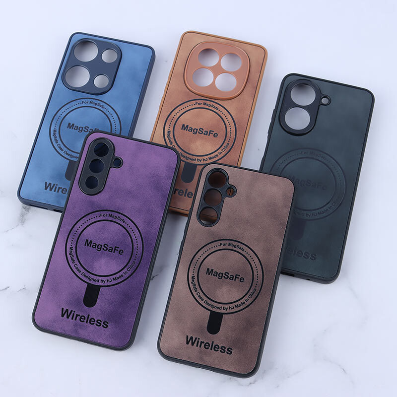 قاب چرمی طرح مگ سیف Wireless