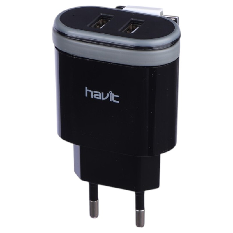 شارژر دیواری سیم وصل 17 وات هویت HV-UC8810 3.4A