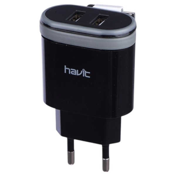 شارژر دیواری سیم وصل 17 وات هویت HV-UC8810 3.4A