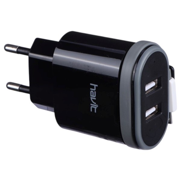 شارژر دیواری سیم وصل 17 وات هویت HV-UC8810 3.4A