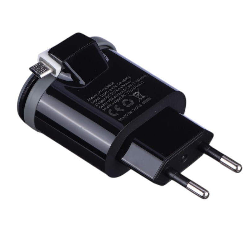 شارژر دیواری سیم وصل 17 وات هویت HV-UC8810 3.4A