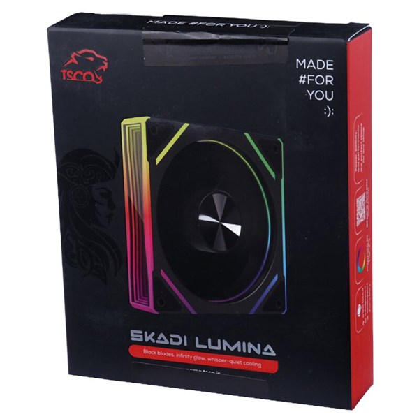 فن کیس تسکو Skadi Lumina GFAN 110 سایز 120 میلی متری