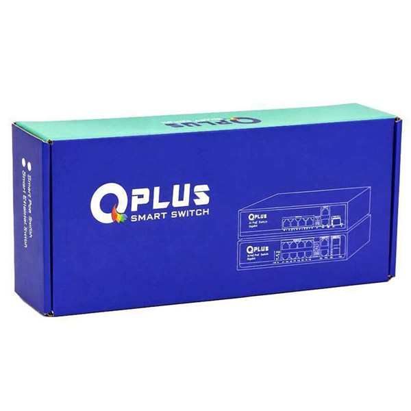 سوییچ 8 پورت POE کیو پلاس PL-P8002