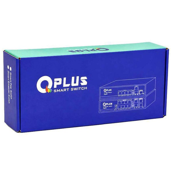 سوییچ 8 پورت POE کیو پلاس PL-PG8002-S2