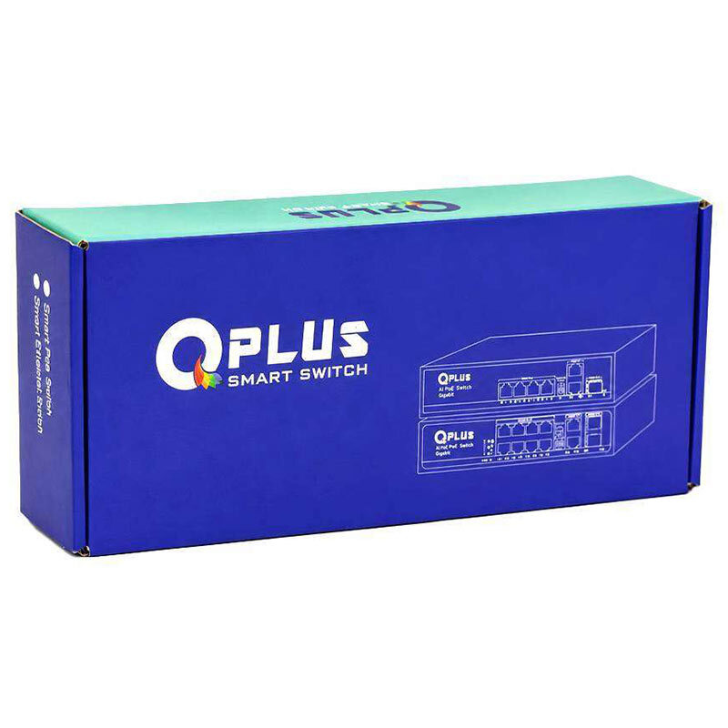 سوییچ 8 پورت POE کیو پلاس PL-PGA8002-S2