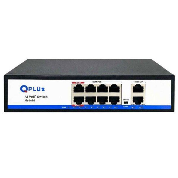 سوییچ 8 پورت POE کیو پلاس PL-PH8002G