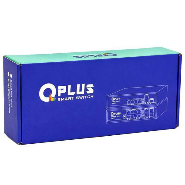 سوییچ 8 پورت POE کیو پلاس PL-PH8002G