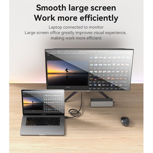کابل HDMI 4K یسیدو HM16 طول 1.8 متر