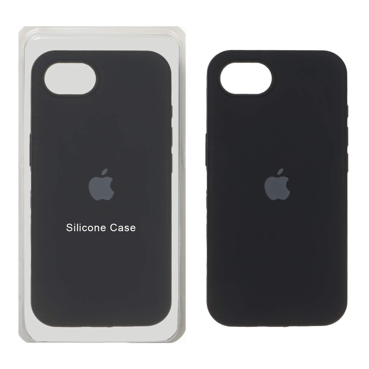 قاب سیلیکونی پاک کنی اورجینال Apple iPhone 16e - مشکی  (پک اصلی)
