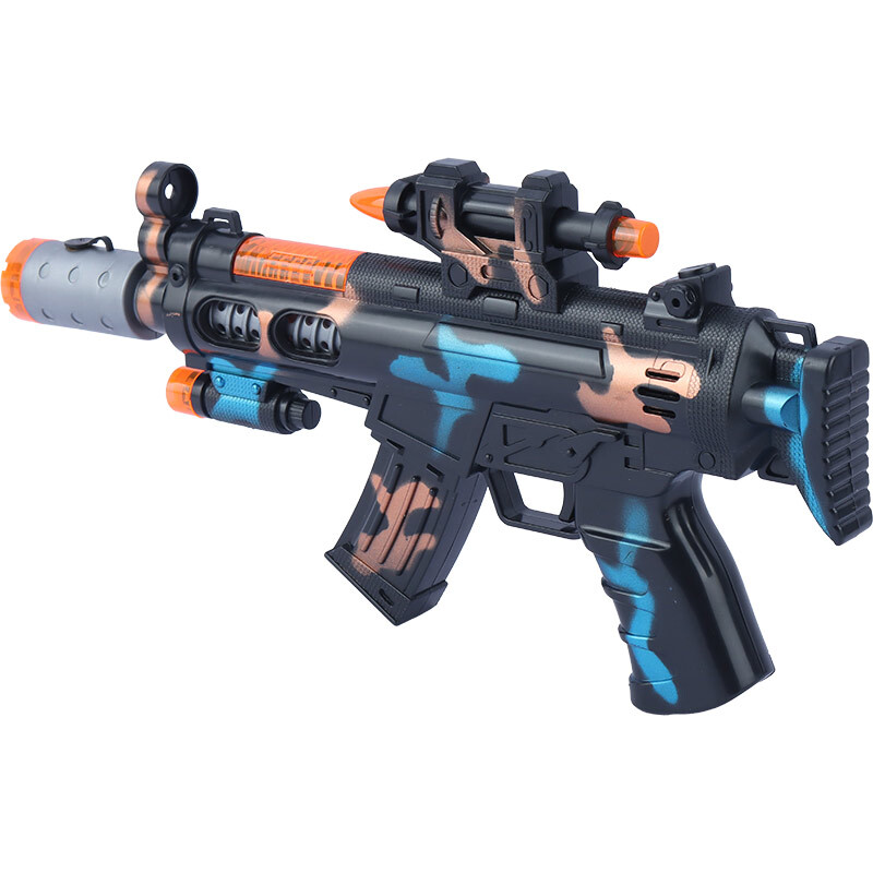 تفنگ M4 اسباب بازی موزیکال دودزا SR-16 کد 301330