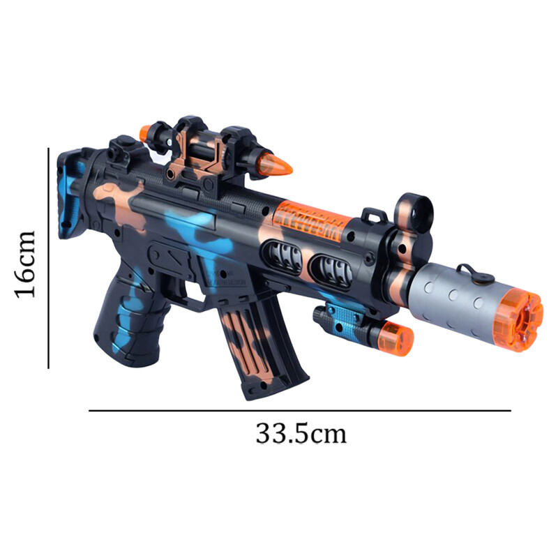 تفنگ M4 اسباب بازی موزیکال دودزا SR-16 کد 301330