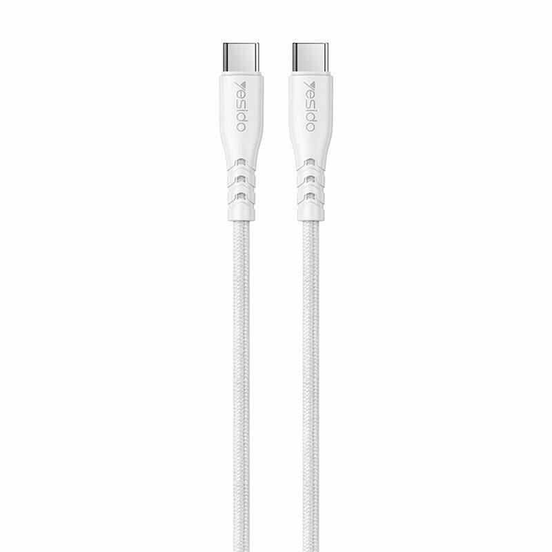 شارژر دیواری 20 وات یسیدو YC105 GaN PD 3A + کابل تبدیل تایپ سی