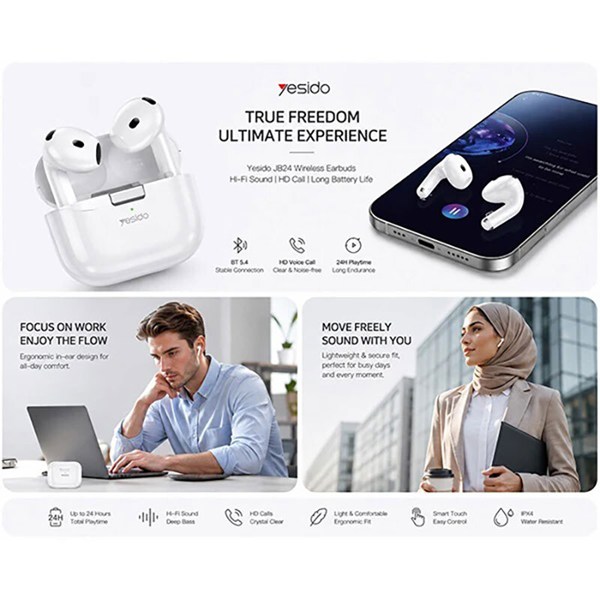 هندزفری بلوتوثی یسیدو JB24