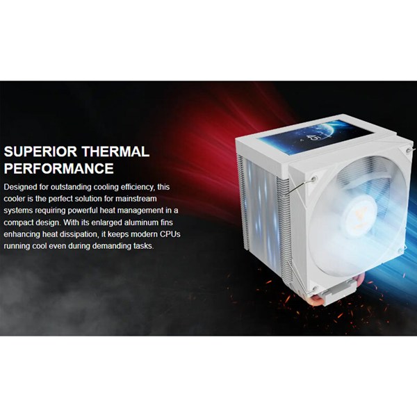 خنک کننده پردازنده گیم دیاس Boreas M2-61L WH