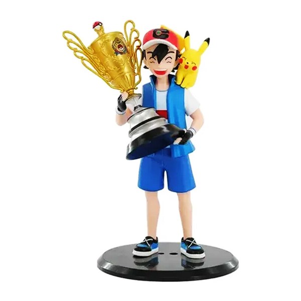 اکشن فیگور طرح Ash Pokemon Pikachu Champion کد 2083