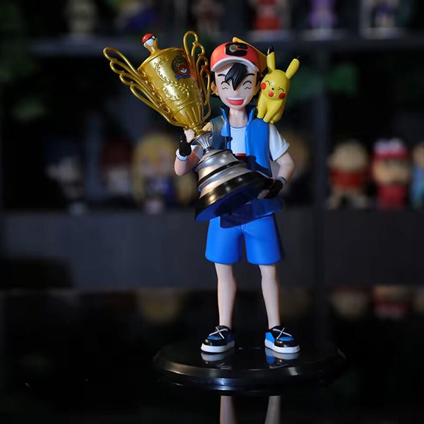 اکشن فیگور طرح Ash Pokemon Pikachu Champion کد 2083