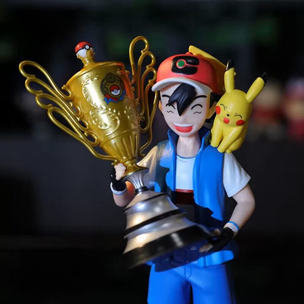اکشن فیگور طرح Ash Pokemon Pikachu Champion کد 2083
