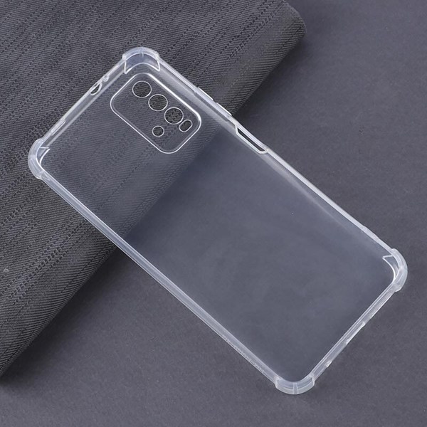 قاب ژله ای ضربه گیر بی رنگ شیائومی Redmi Note 9T / Redmi Note 9 5G محافظ لنزدار