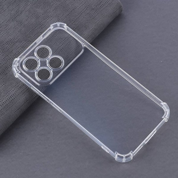 قاب ژله ای ضربه گیر بی رنگ شیائومی Redmi K90 5G محافظ لنزدار