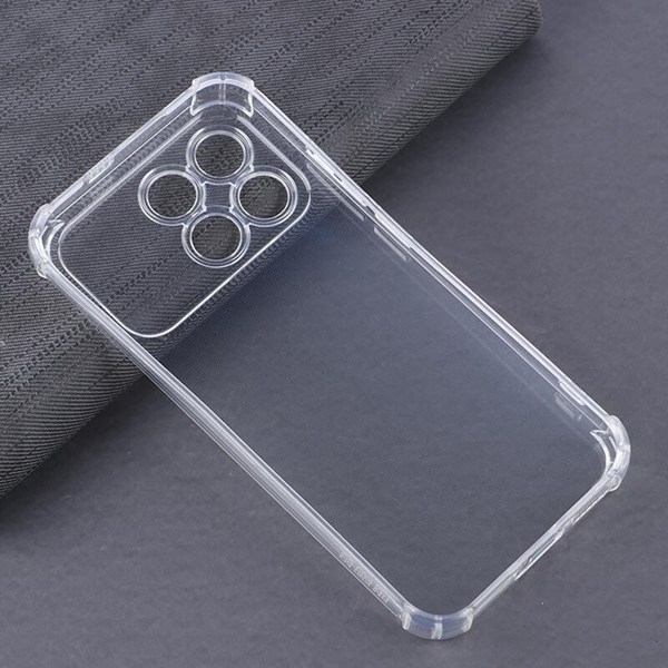 قاب ژله ای ضربه گیر بی رنگ شیائومی Redmi K90 5G محافظ لنزدار