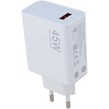 شارژر دیواری 45 وات شیائومی MDY-17-EF QC3.0 4.5A + کابل تایپ سی