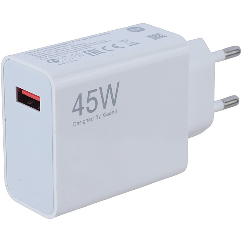 شارژر دیواری 45 وات شیائومی MDY-17-EF QC3.0 4.5A + کابل تایپ سی