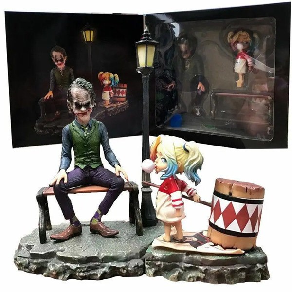 اکشن فیگور طرح DC Joker and Harley Quinn کد 2109