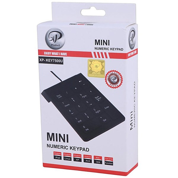 کیبورد اعداد ایکس پی پروداکت XP-KEY7500U