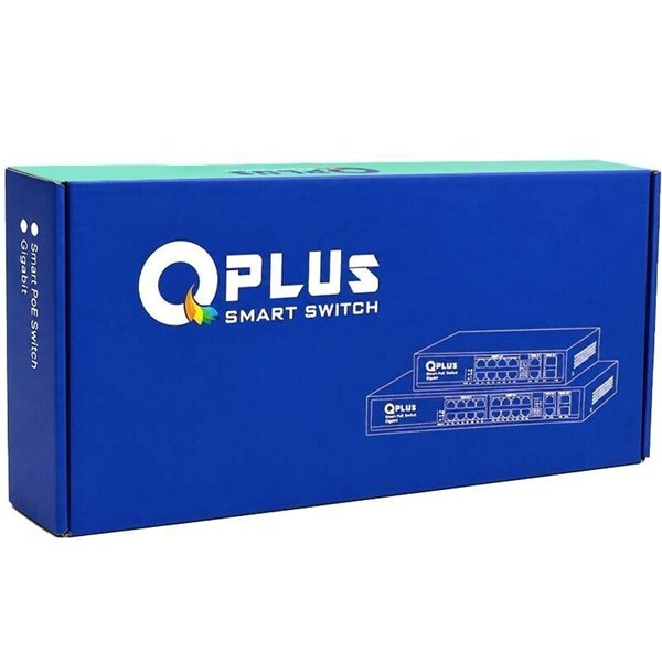 سوییچ 16 پورت POE کیو پلاس PL-P1602G-S1