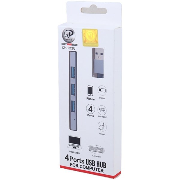 هاب 4 پورت USB 3.0 ایکس پی پروداکت XP-H828U