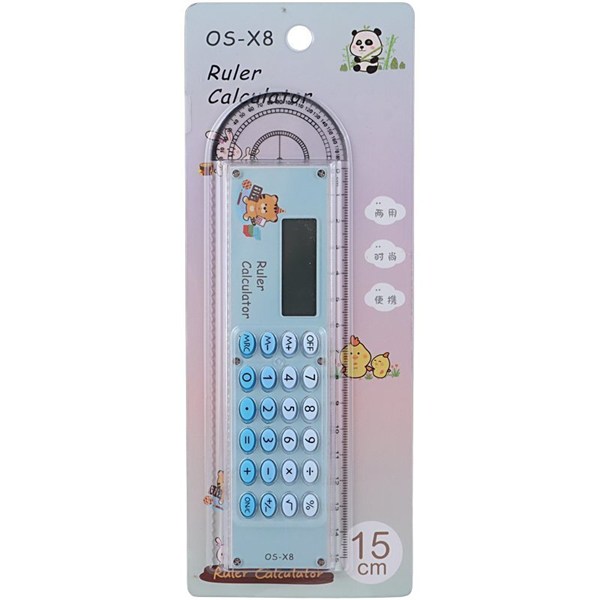 ماشین حساب فانتزی طرح خط کش OS-X8