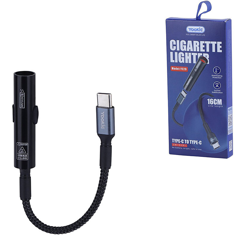 فندک الکتریکی یوکی YE29 Type-C