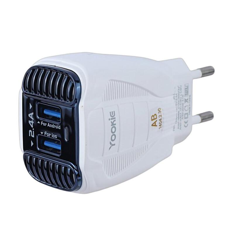 شارژر دیواری 12 وات یوکی KI29 2.4A