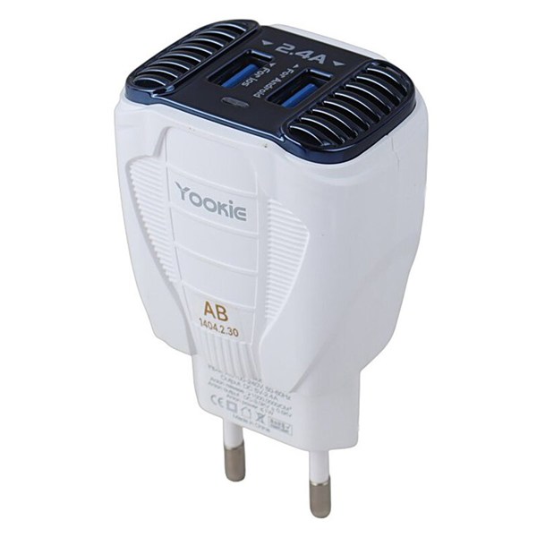 شارژر دیواری 12 وات یوکی KI29 2.4A